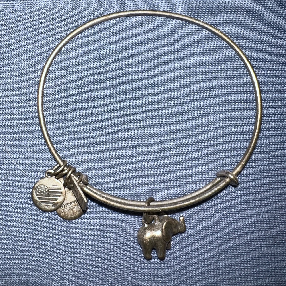 Elephant Alex and Ani Bracelet